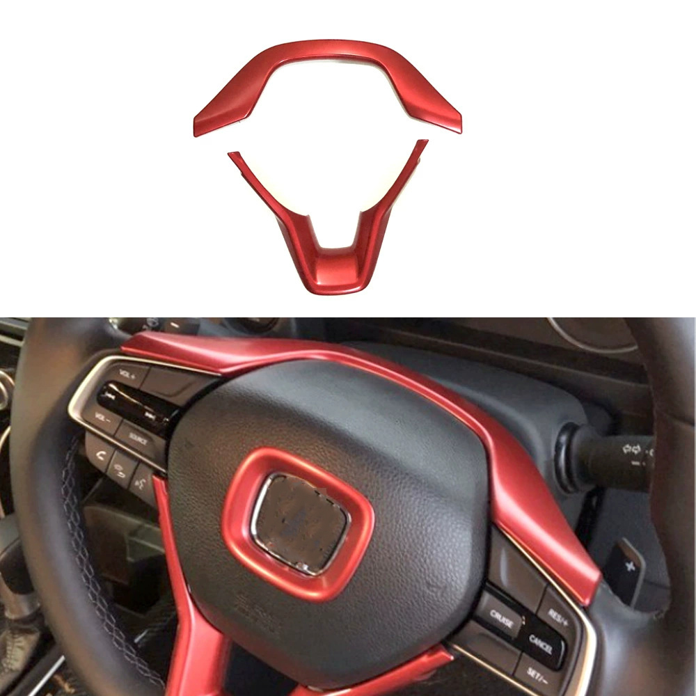 Ten generations of Accord/20 models-steering wheel sequins * 2-Red L