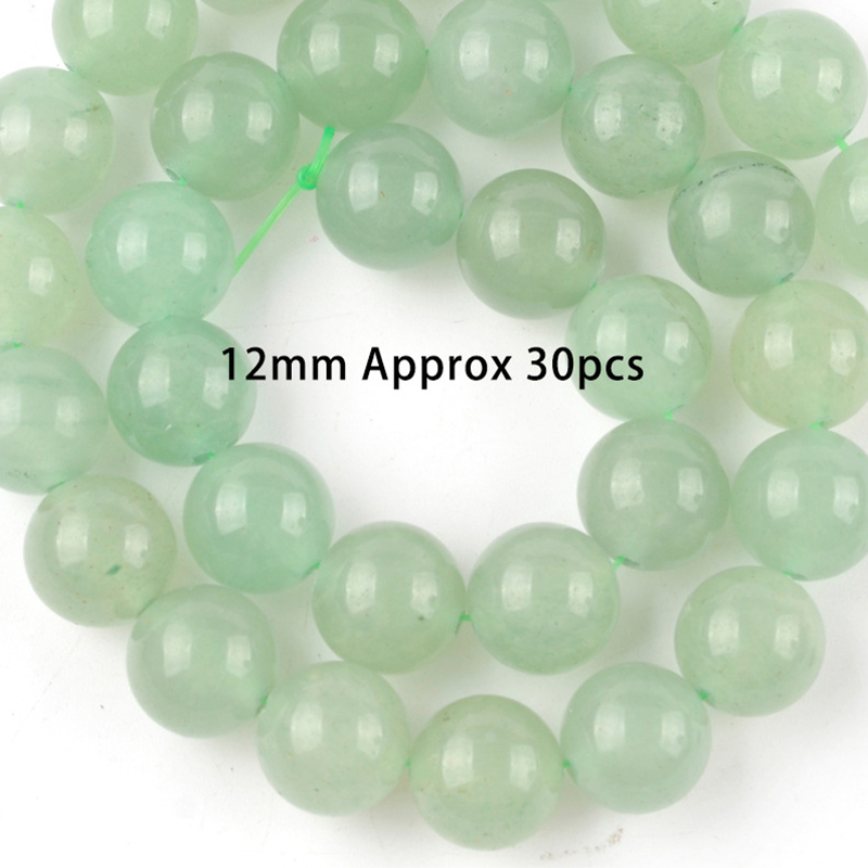 7:12mm natural green aventurine
