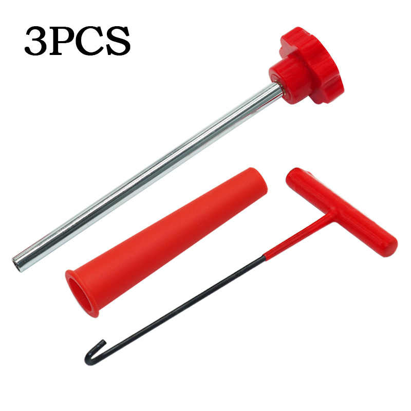 Red wrench red tube 3pcs