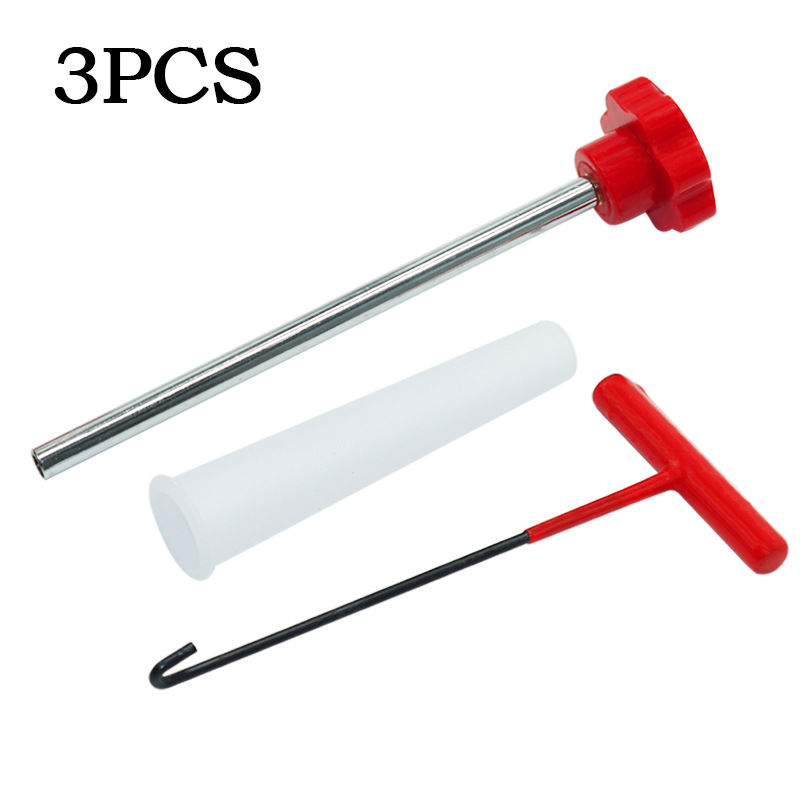 Red wrench white tube 3pcs