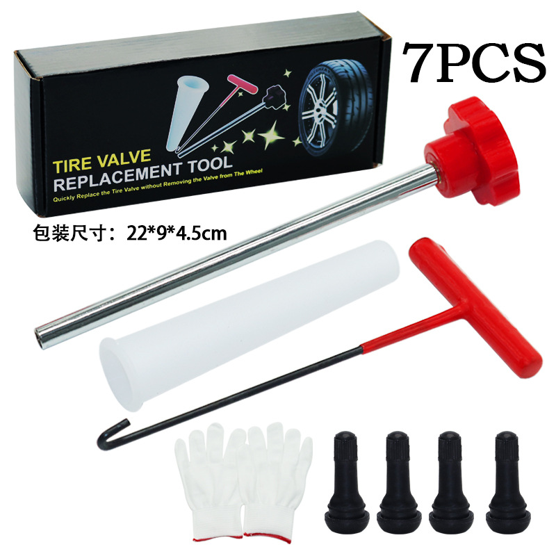Red wrench white tube 7pcs