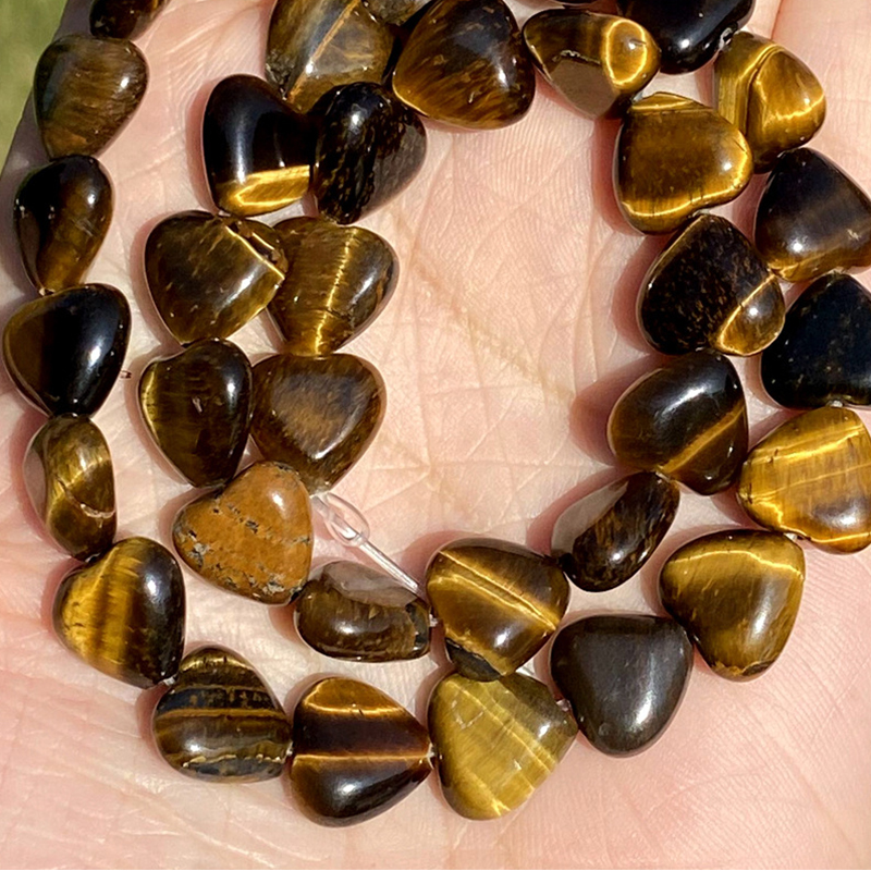 4:10mm love yellow tiger eye