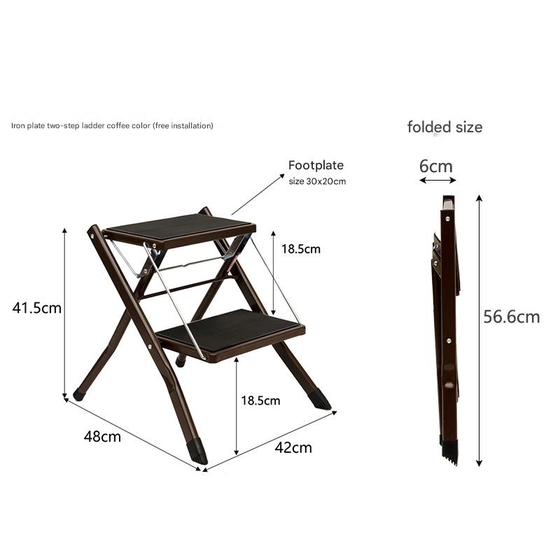 Iron plate 2 step Brown