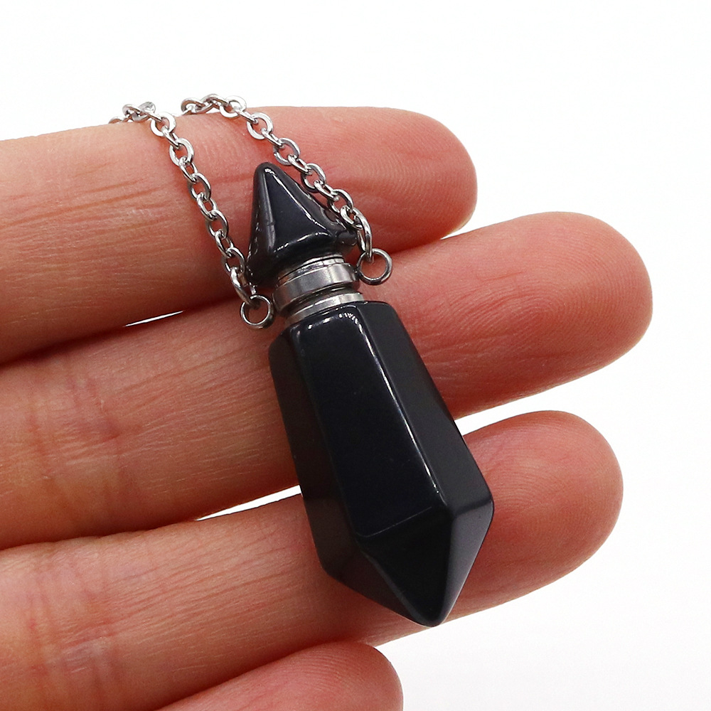 Black Agate Schwarzer Achat