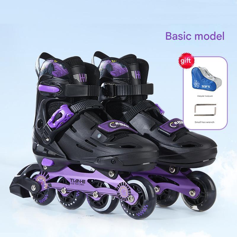 Black and purple (shoes   backpack   accessories)