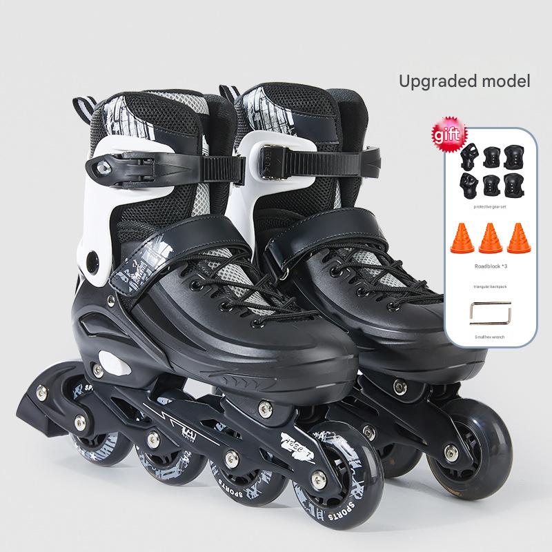 Black and white (shoes   protective gear   accessories gift package)