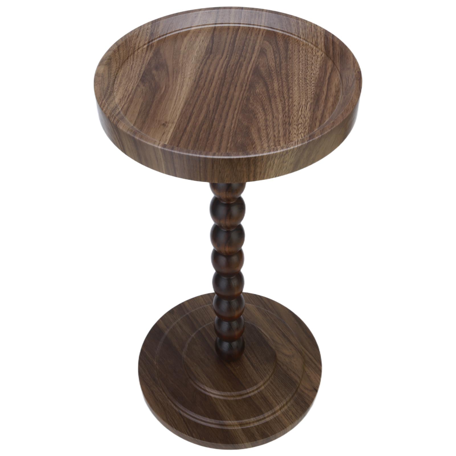 30-inch Diameter Walnut Color