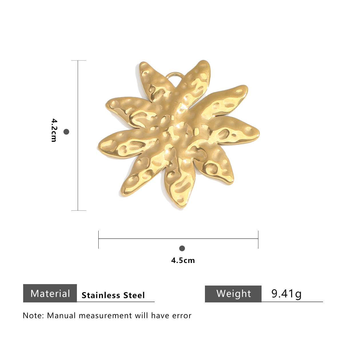 4:Gold embossed leaves