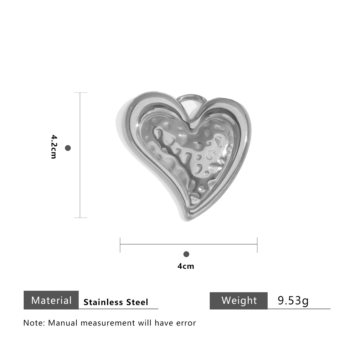 10:Steel color right heart