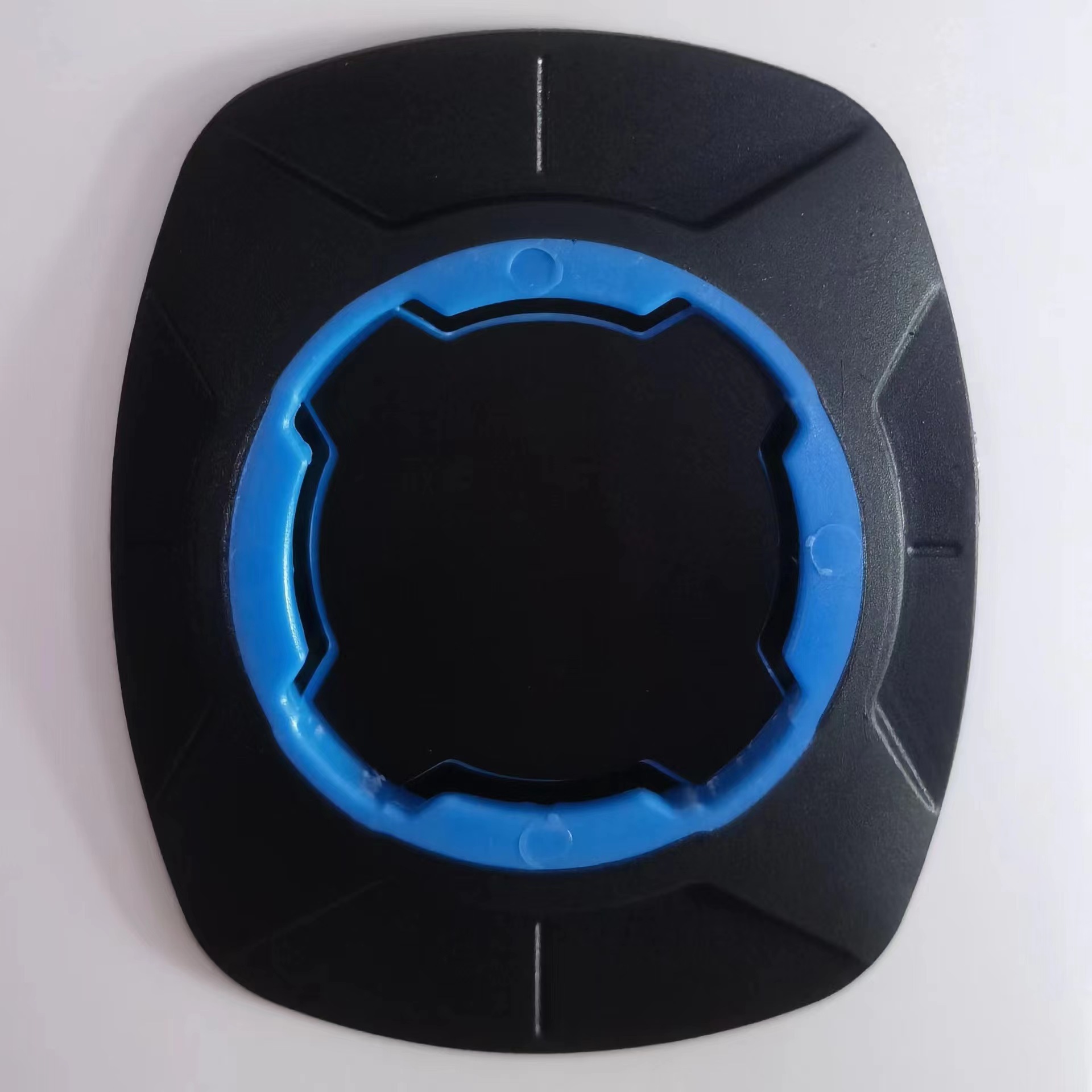 143 patch black and blue