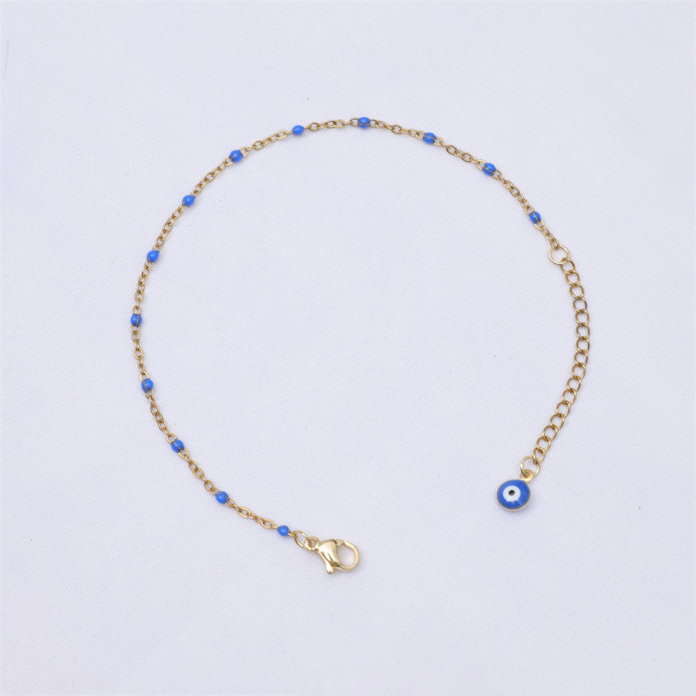 9:Tail chain eyes gold   sapphire blue