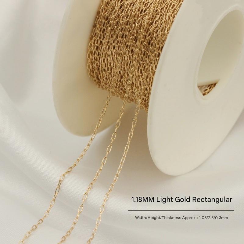 width 1.18mm light gold 1m