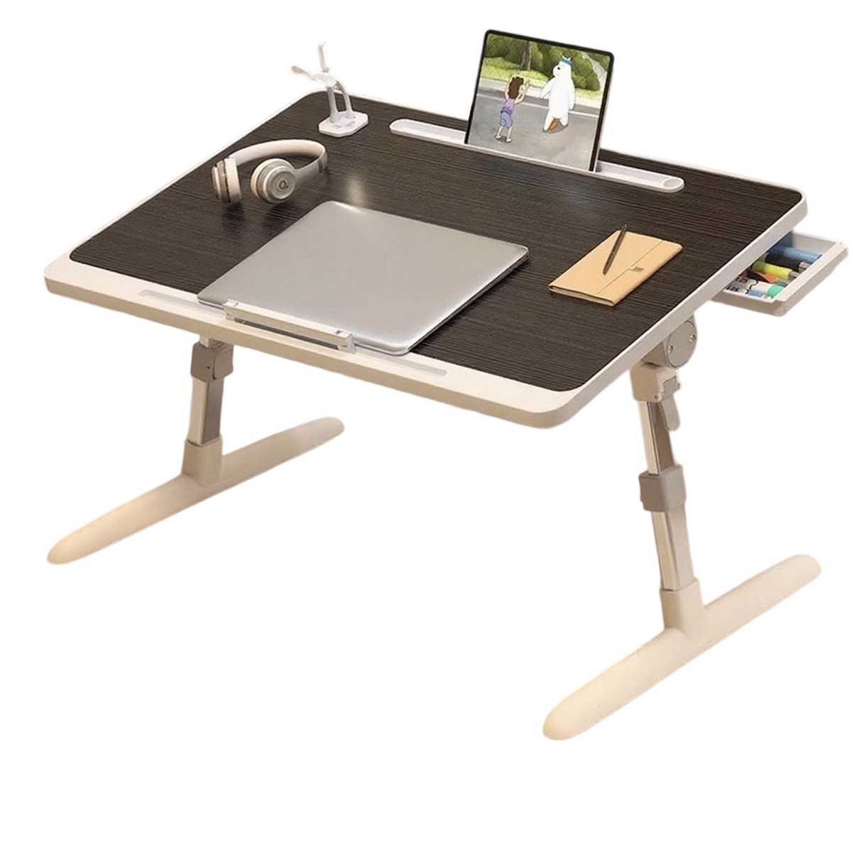 Extra large brushed black reinforced model, card slot, baffle, drawer