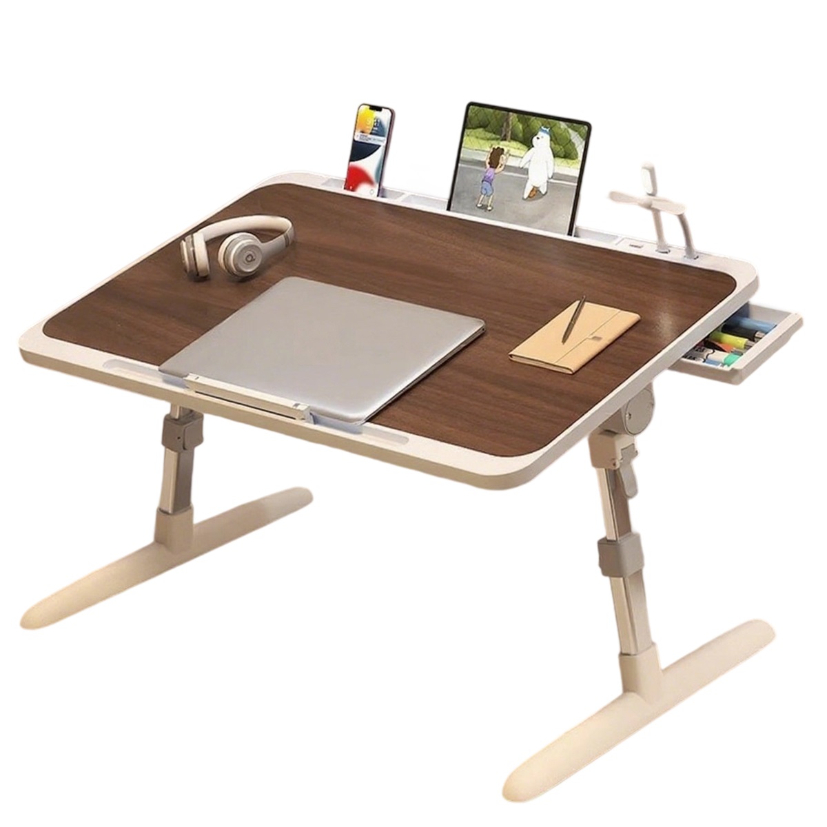 Large black walnut regular style card slot barrier