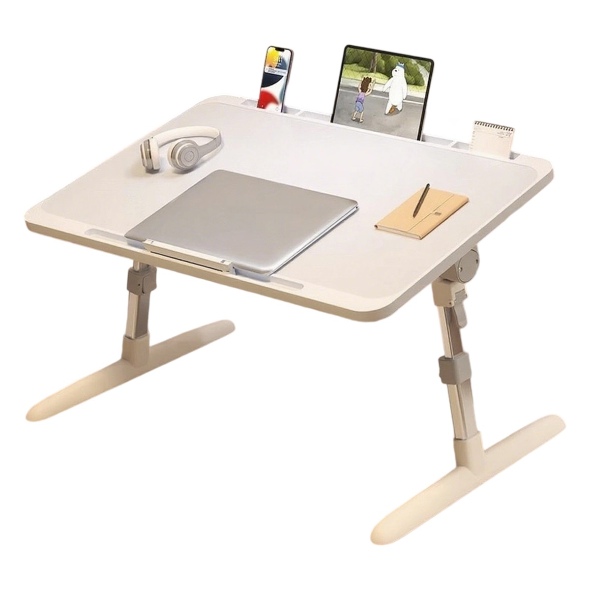 Large pearl white reinforced model, card slot, barrier, drawer