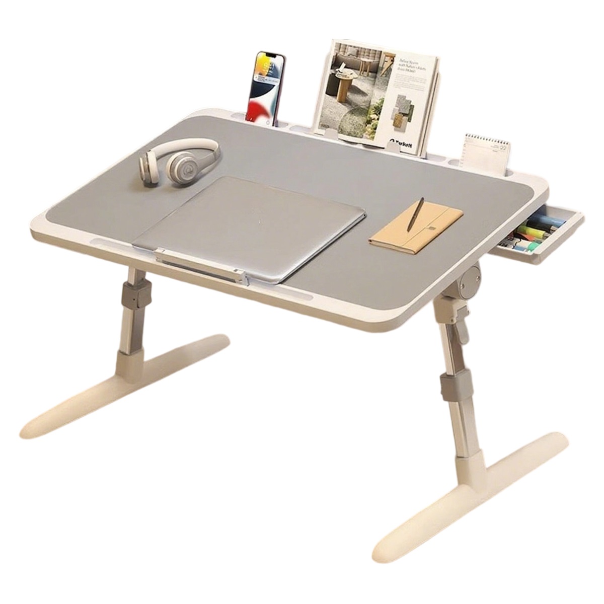 Large gray enhanced card slot strip drawer