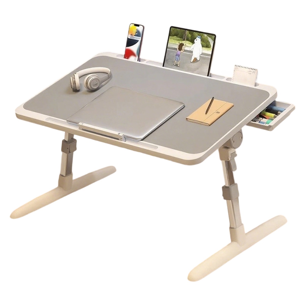 gray flagship model, card slot, barrier, drawer, bookshelf, usb (comes with small light fan)