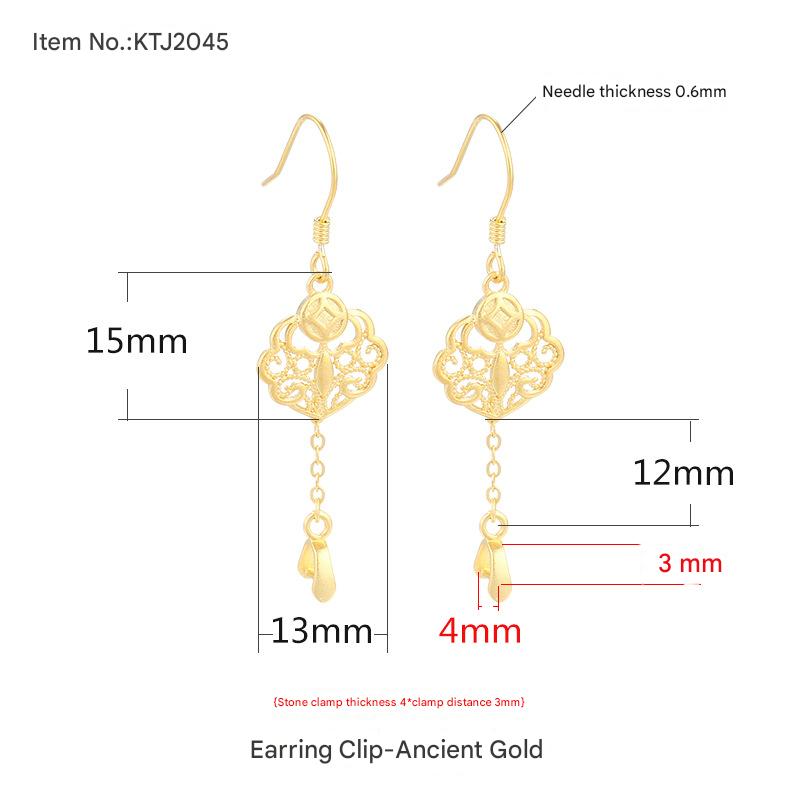 5:Type B- ancient gold {clip distance 3mm clip thickness 4mm}