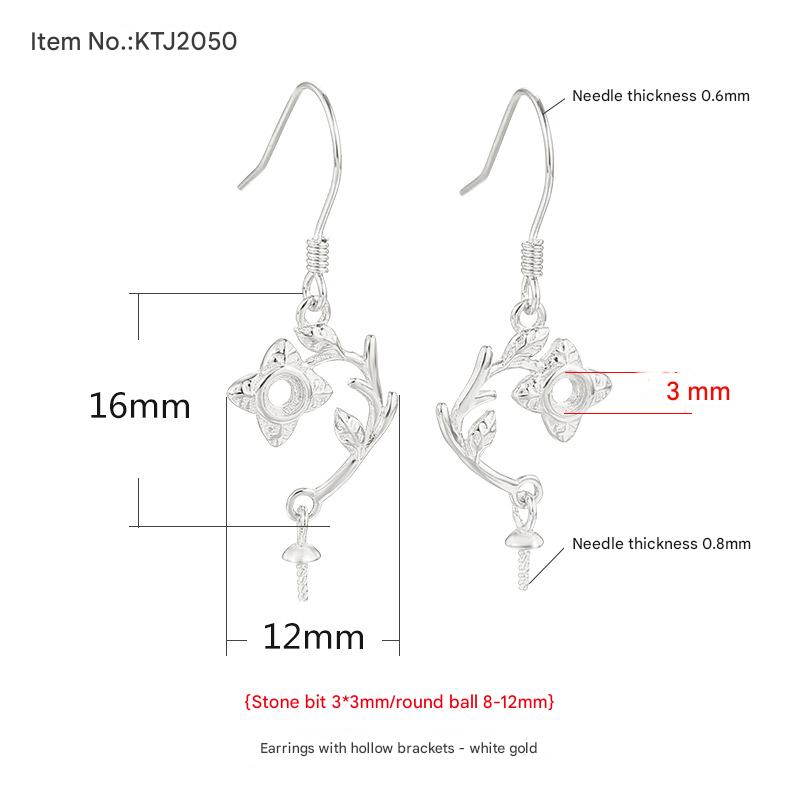 7:Type C- white gold {Stone position upper 3mm/lower 8-12mm}