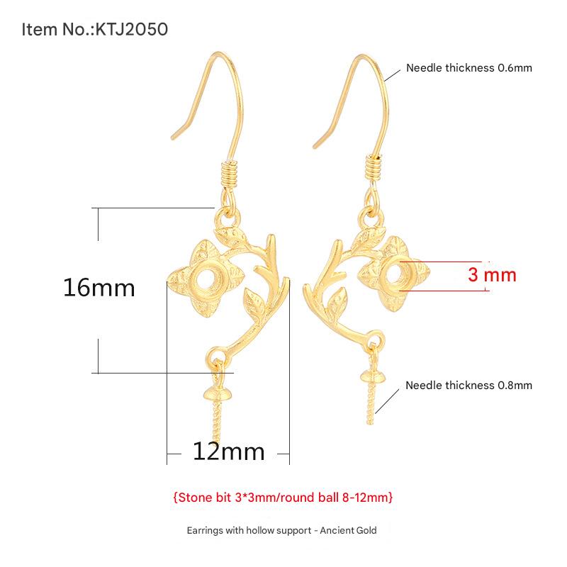 8:Type C- ancient gold {Stone position upper 3mm/lower 8-12mm}