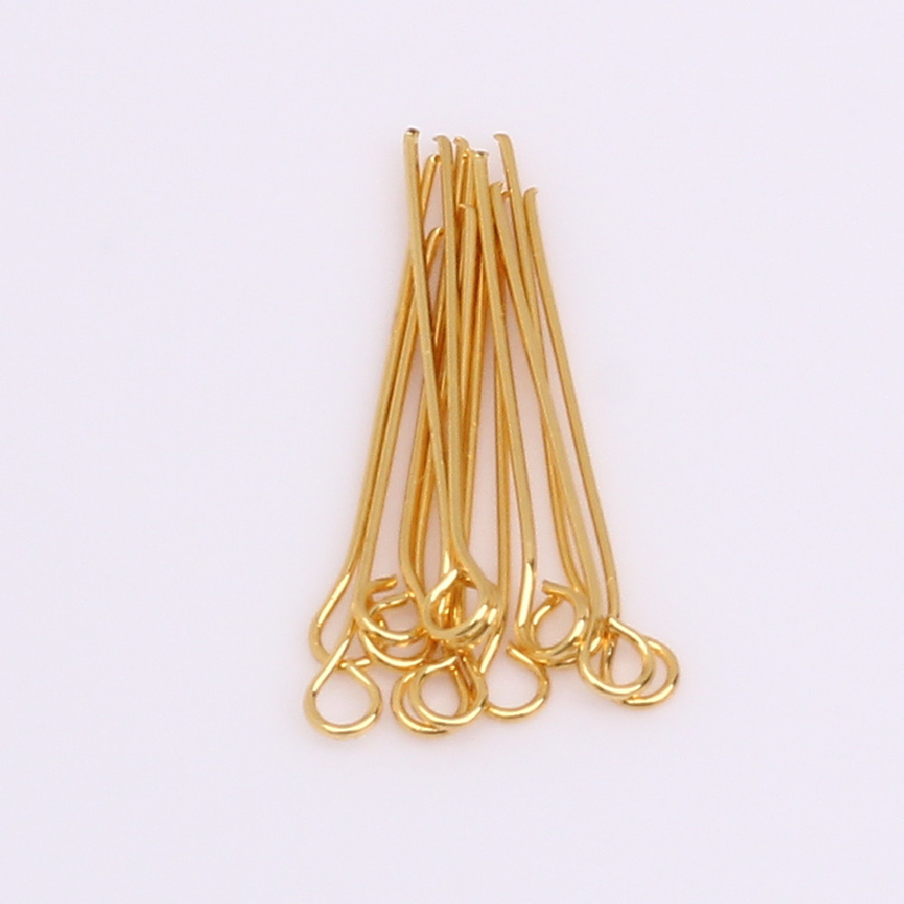 18K gold/nine-character needle 20mm