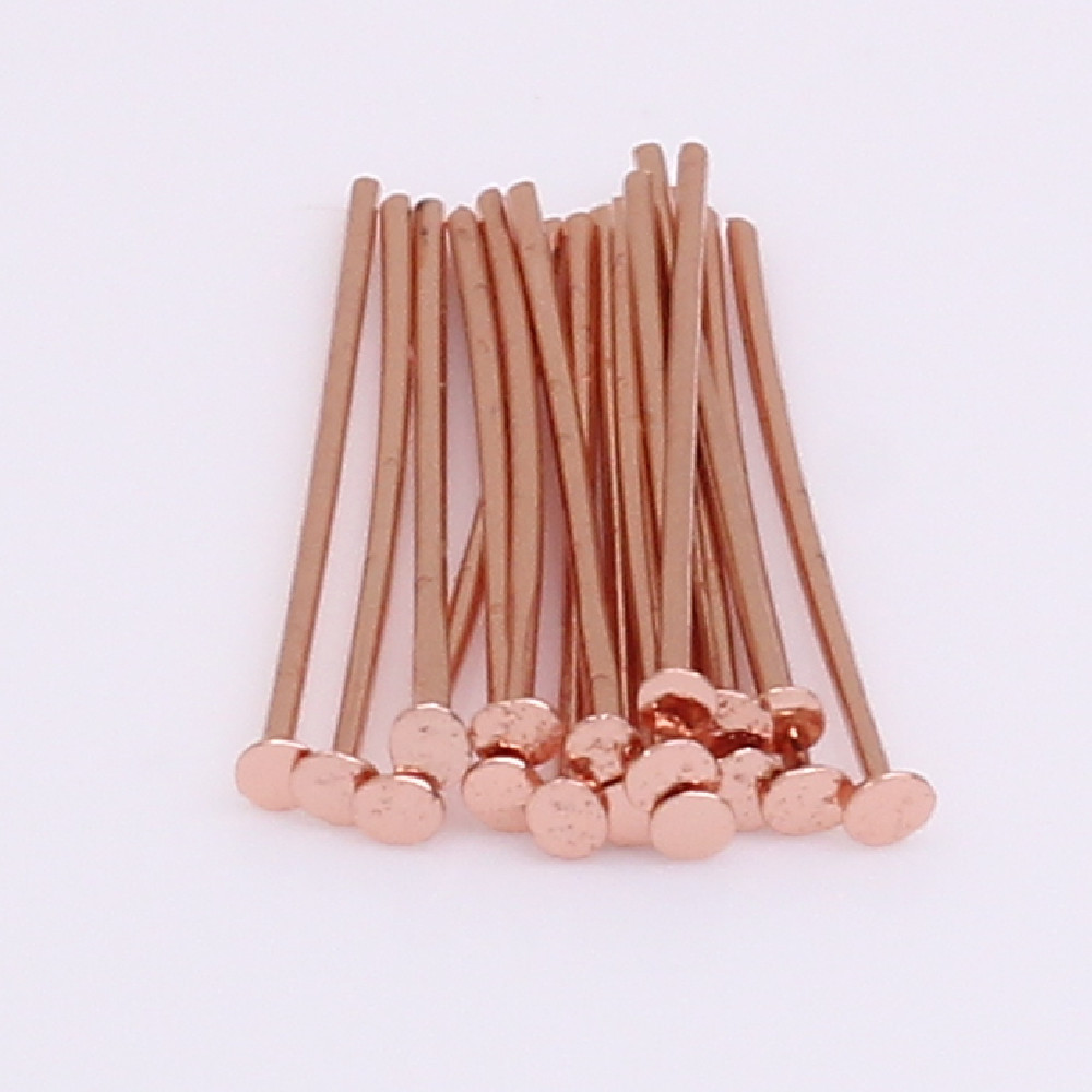 Rose gold/T pin 20mm