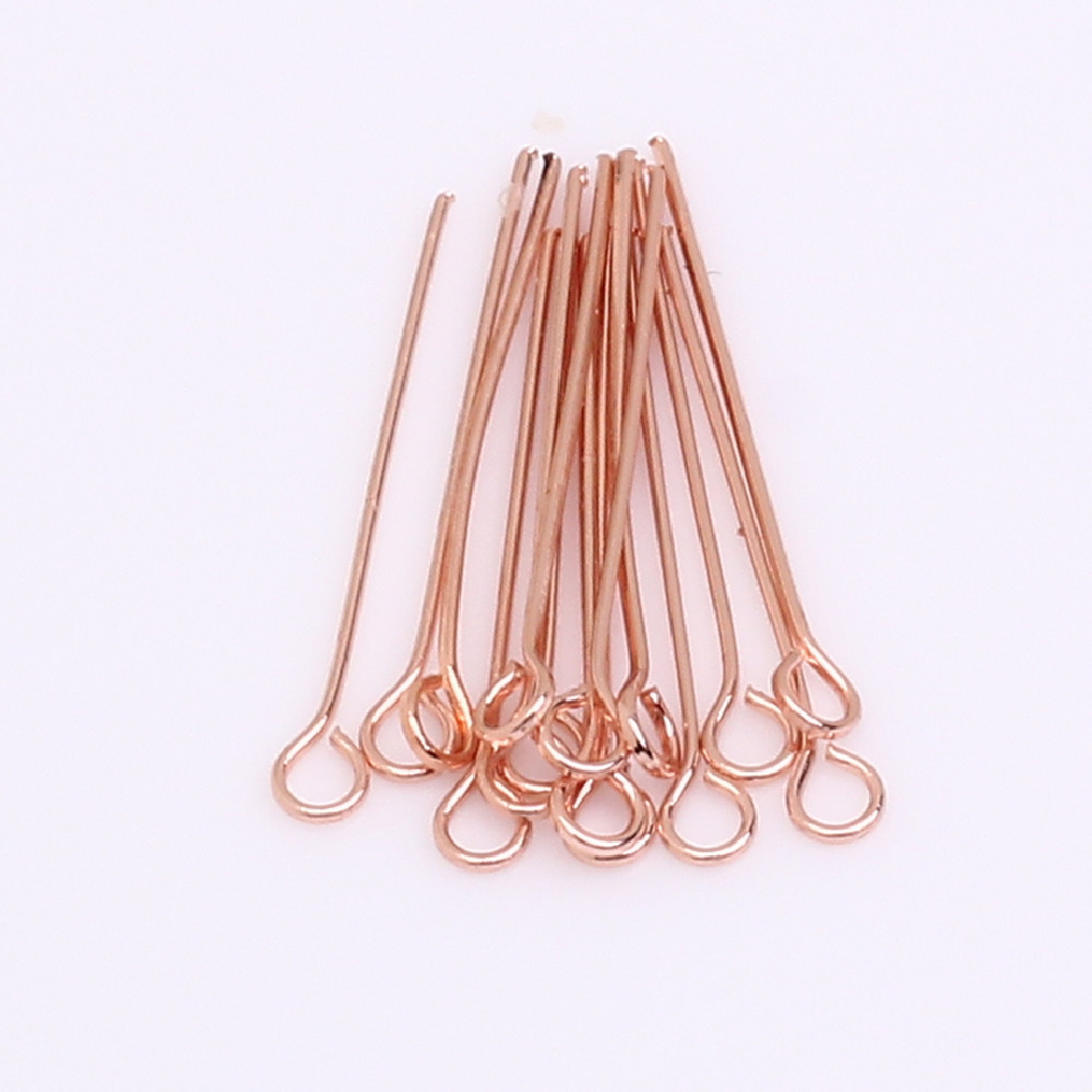 Rose gold/nine-character needle 20mm