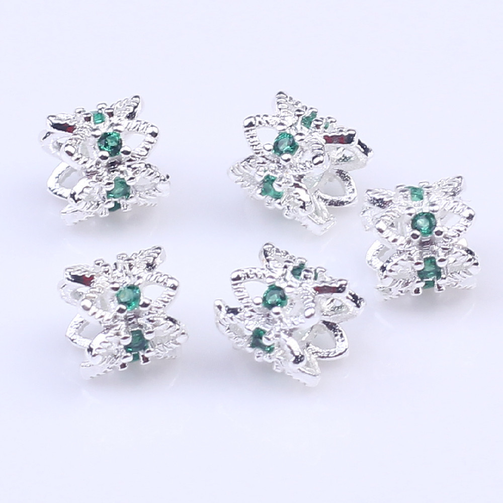 7:Silver/Green Zirconium