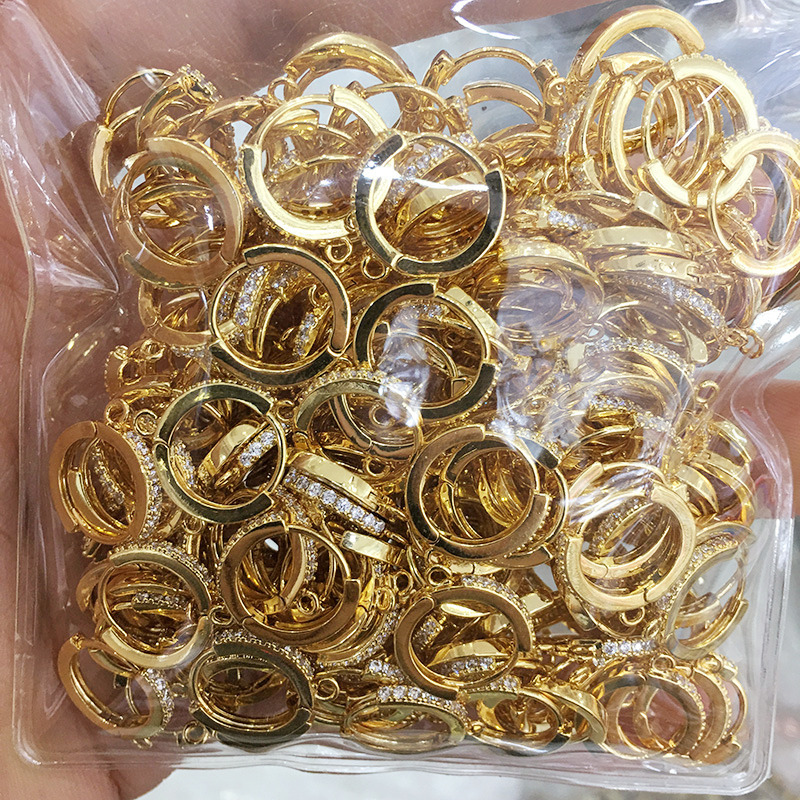 2:E33 18K gold color retention (with hanging)