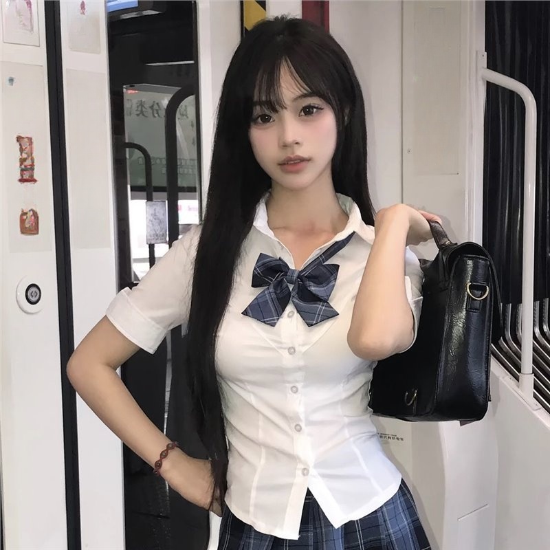 white shirt   bow tie