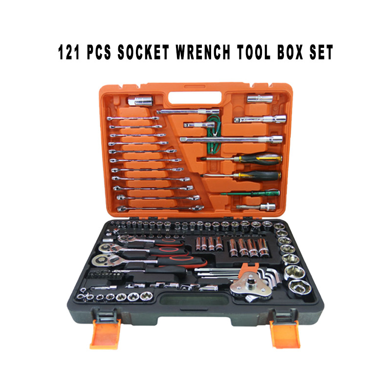 121-piece set [24 teeth] [orange and black box]