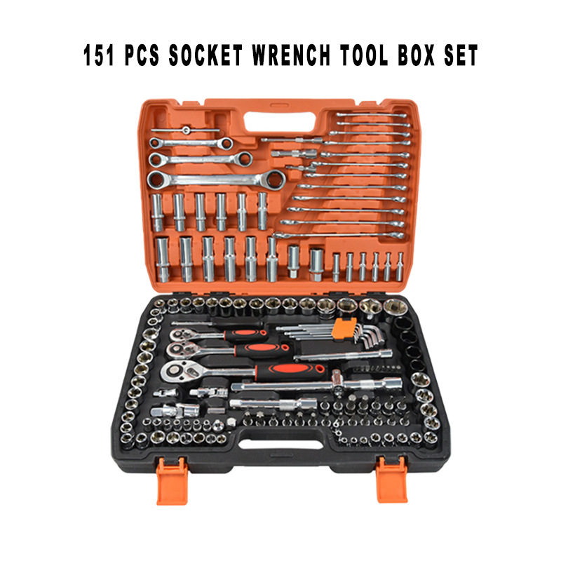 151-piece set [24 teeth] [orange and black box]