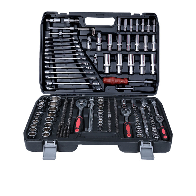 216-piece set [24 teeth] [black box with red handle]