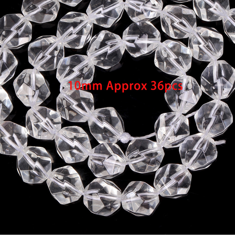 26:10mm cut white crystal