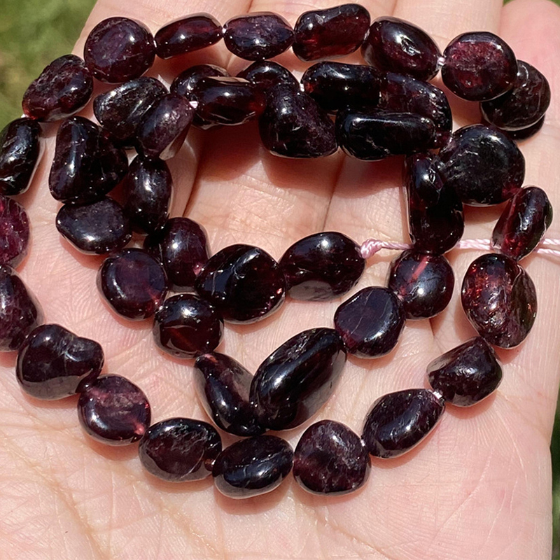 51:8-10mm shaped garnet