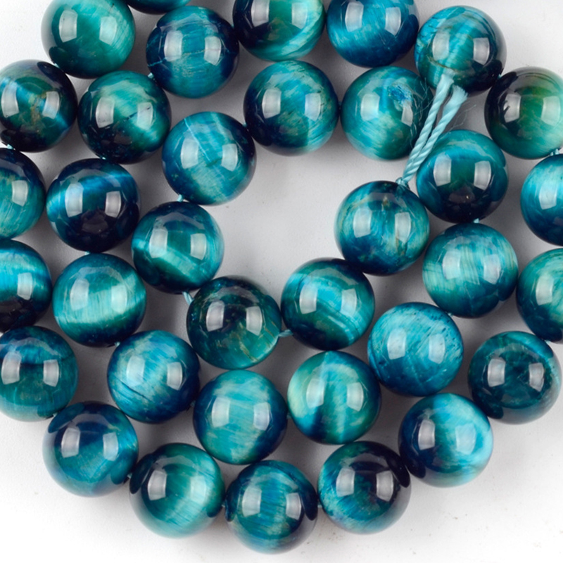 Sapphire Blue Tiger Eye 6mm/58pcs