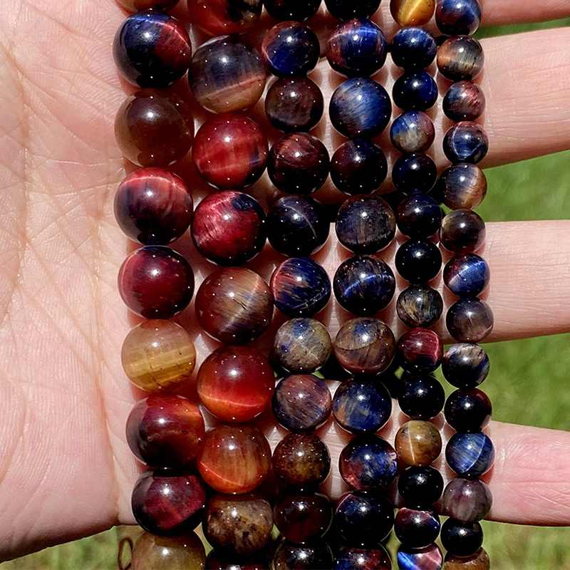 Milky Way Green Red Tiger 6mm/58pcs