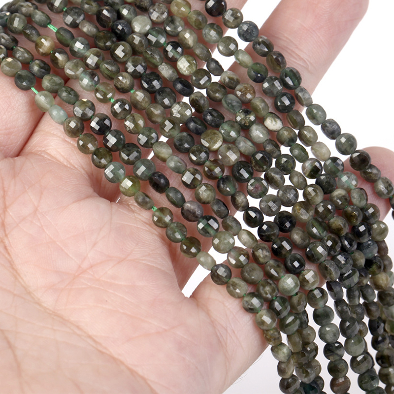 Green tourmaline 4mm