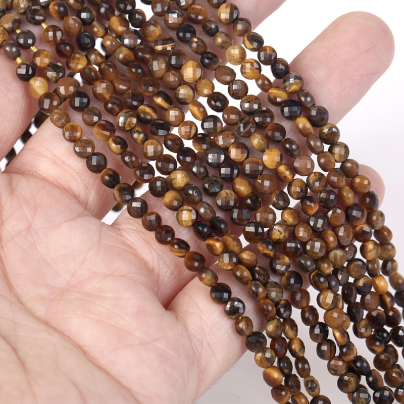 Yellow tiger eye 4mm