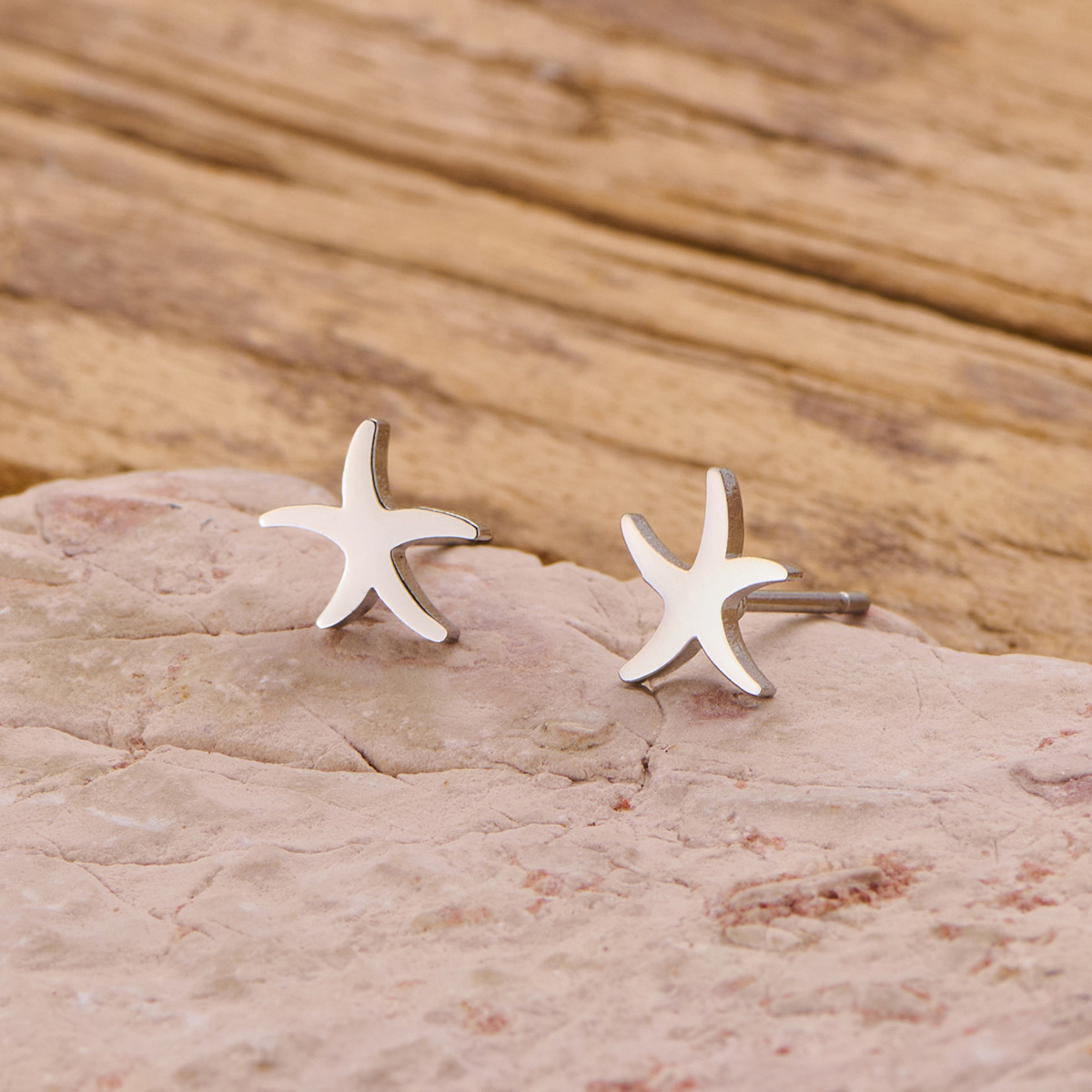 11:Starfish steel color