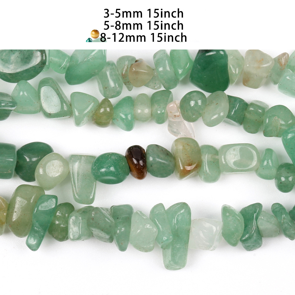 16 inches 8-12mm green aventurine Size