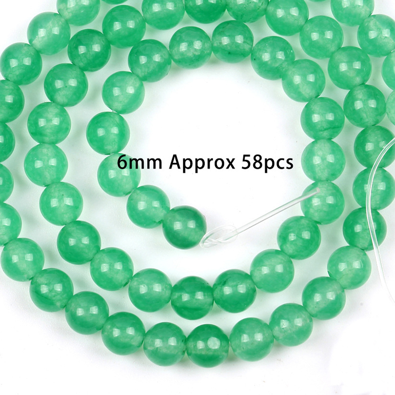 12:6mm b color green aventurine