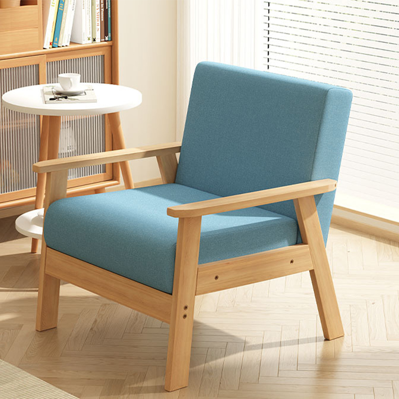 Bright blue - free pillow