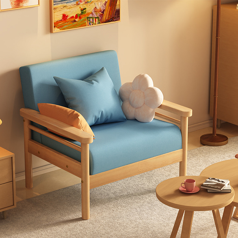 [upgraded sofa legs] bright blue - free pillow