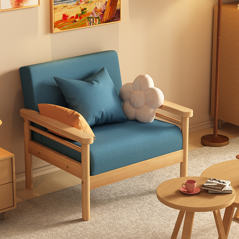 [upgraded sofa legs] sea blue - free pillow