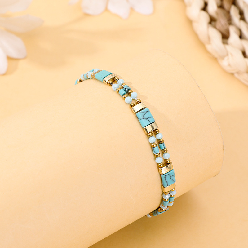 2:Blue Turquoise Bracelet
