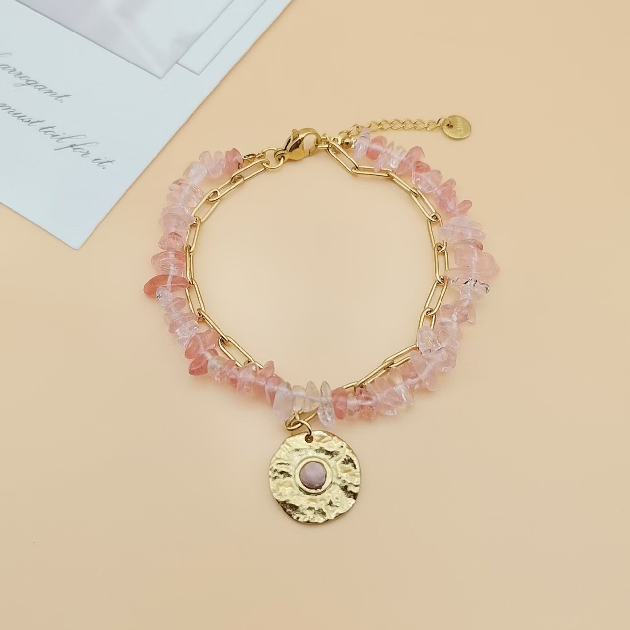 6:Watermelon red crystal turquoise