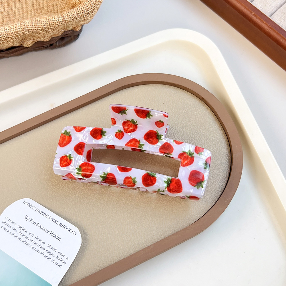 Large square strawberry