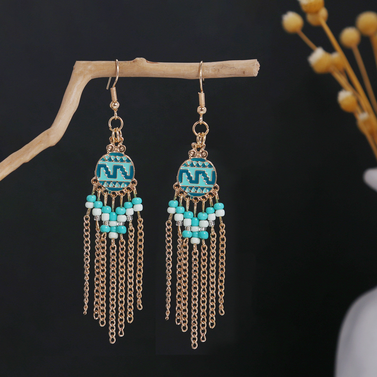 2:E6165-2/Blue {Gold Chain}