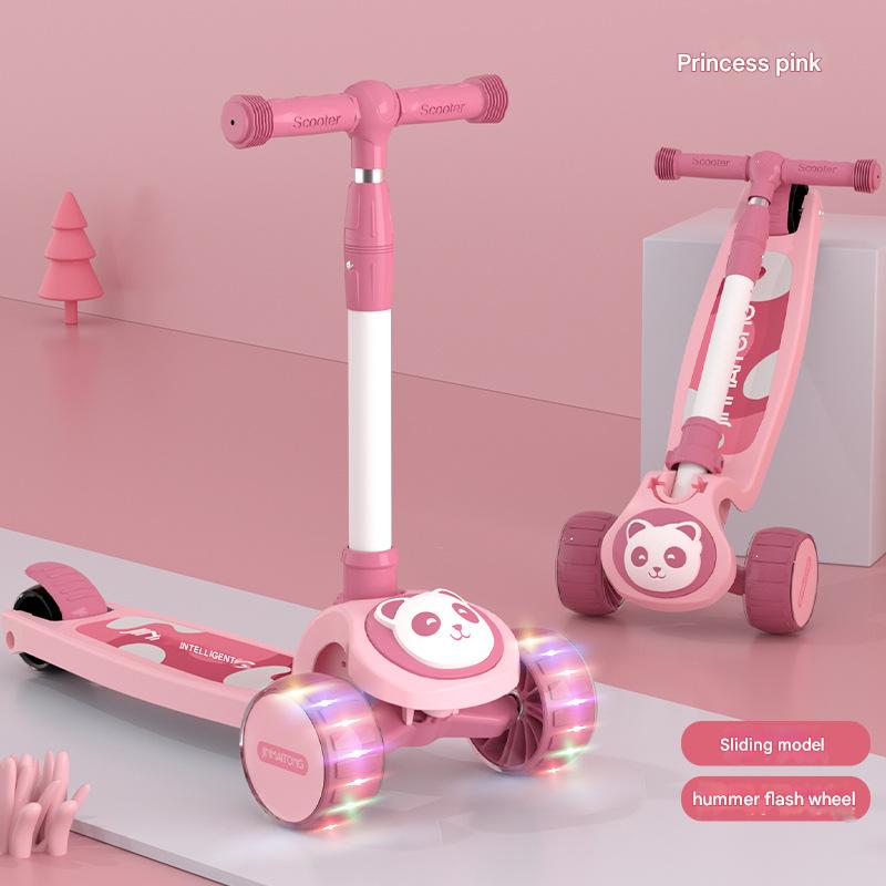 Pink flash big wheel